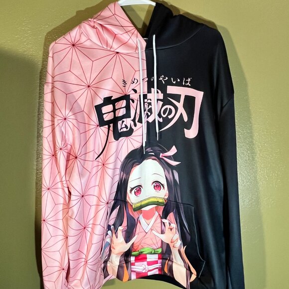 Demon Slayer Nezuko Graphic Cosplay Hoodie with ears - Picture 8 of 8